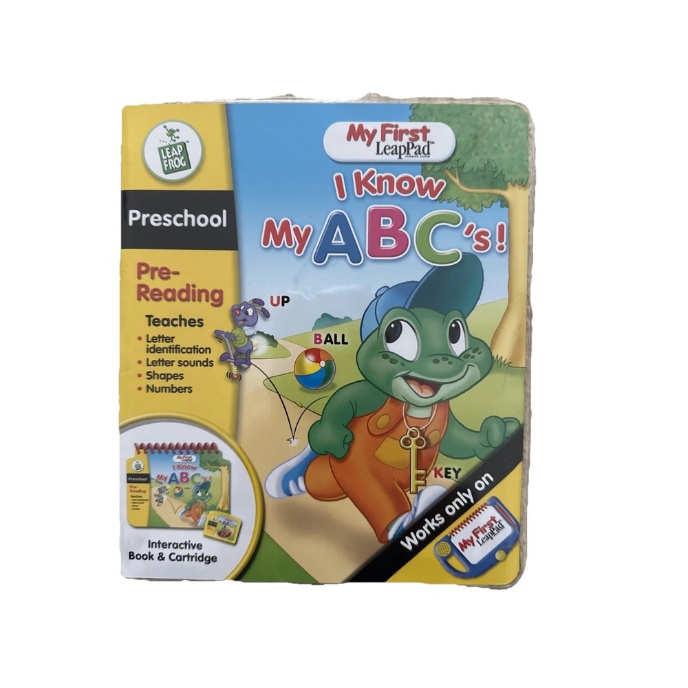 Leap Frog My First LeapPad: I Know My ABCs Interactive Book &‎ Cartridge